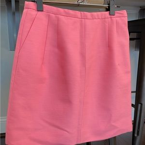 J.Crew Salmon Pink Mini Skirt // Size 8 // NWOT